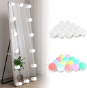 Vanity Lights for Mirror, 14-Bulb RGB Colorful DIY Hollywood Makeup Vanity Mirror Dimmable Lights