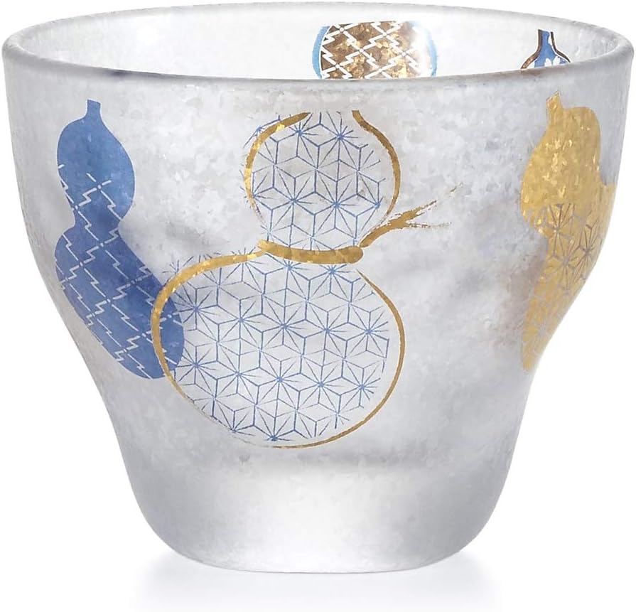 Aderia 6052 Sake Cup, 6 Gourd, 3.0 fl oz (90 ml), Premium Nippon Taste, Boar Mouth, Ochoko, Made in Japan, Presentation Box, Birthday Gift