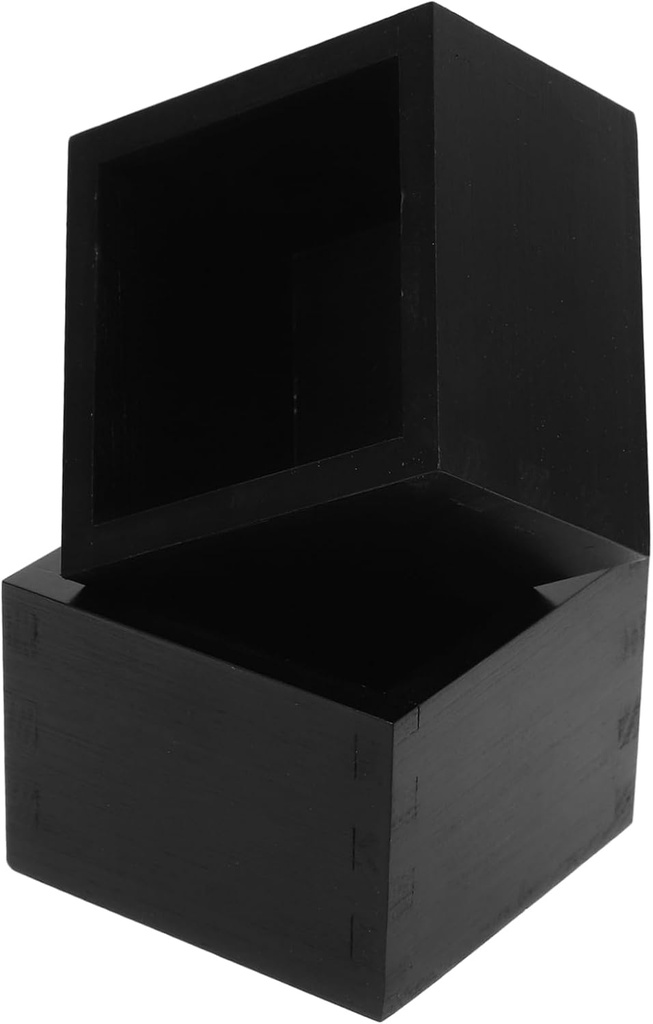 GLEAVI 6pcs Wooden Sake Cup Box Multi-functional Decorative Storage Box for Japanese Cups Elegant Design