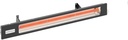 Infratech SL Series Slimline Single Element Anodized Aluminum 42.5" 2400W Matte Black Outdoor Heater
