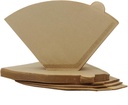 #2 Coffee Filters 02 Cone Paper 100 Count 2-6 Cups Coffee Filter Unbleached Disposable Paper Fits for Ninja, Drip and Pour Over Coffee Maker