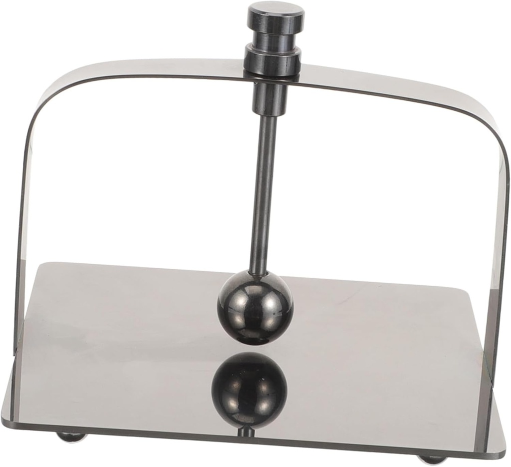 Elegant Modern Stainless Steel Napkin Holder with Weighted Base Stable Vertical Tissue Stand for Kitchen and Dining Table Minimalist Design Suitable for Home Restaurant Hotel Use