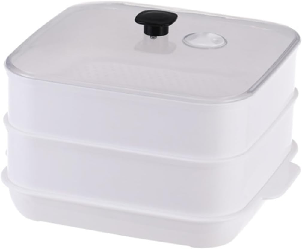 Ciieeo Microwave Steaming Bowl Food Steamer for Cooking Vegetable Steamer Microwave Kitchen Supplies