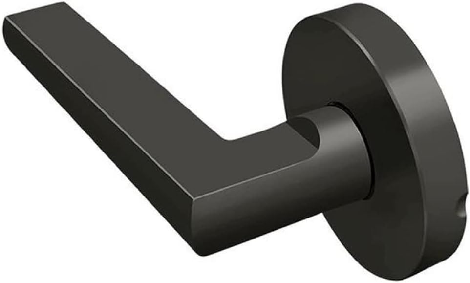 Deltana Zplr4u10b Portmore Dummy Door Lever, Oil Rubbed Bronze