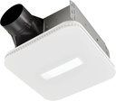 Broan-NuTone AER110CCTK Bathroom Exhaust Fan with Light, 110 CFM 1.0 Sone, with 4 Selectable CCT LED Light options 3000K-5000K, UL Listed No Attic access required, Energy STAR Bath Fan Light Combo