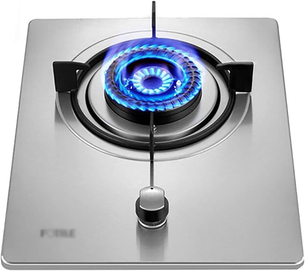 Burner Gas Cooker Built In Kitchen Gas Stove 5 0Kw Stainless Steel Cooker Hob Single(Lpg)