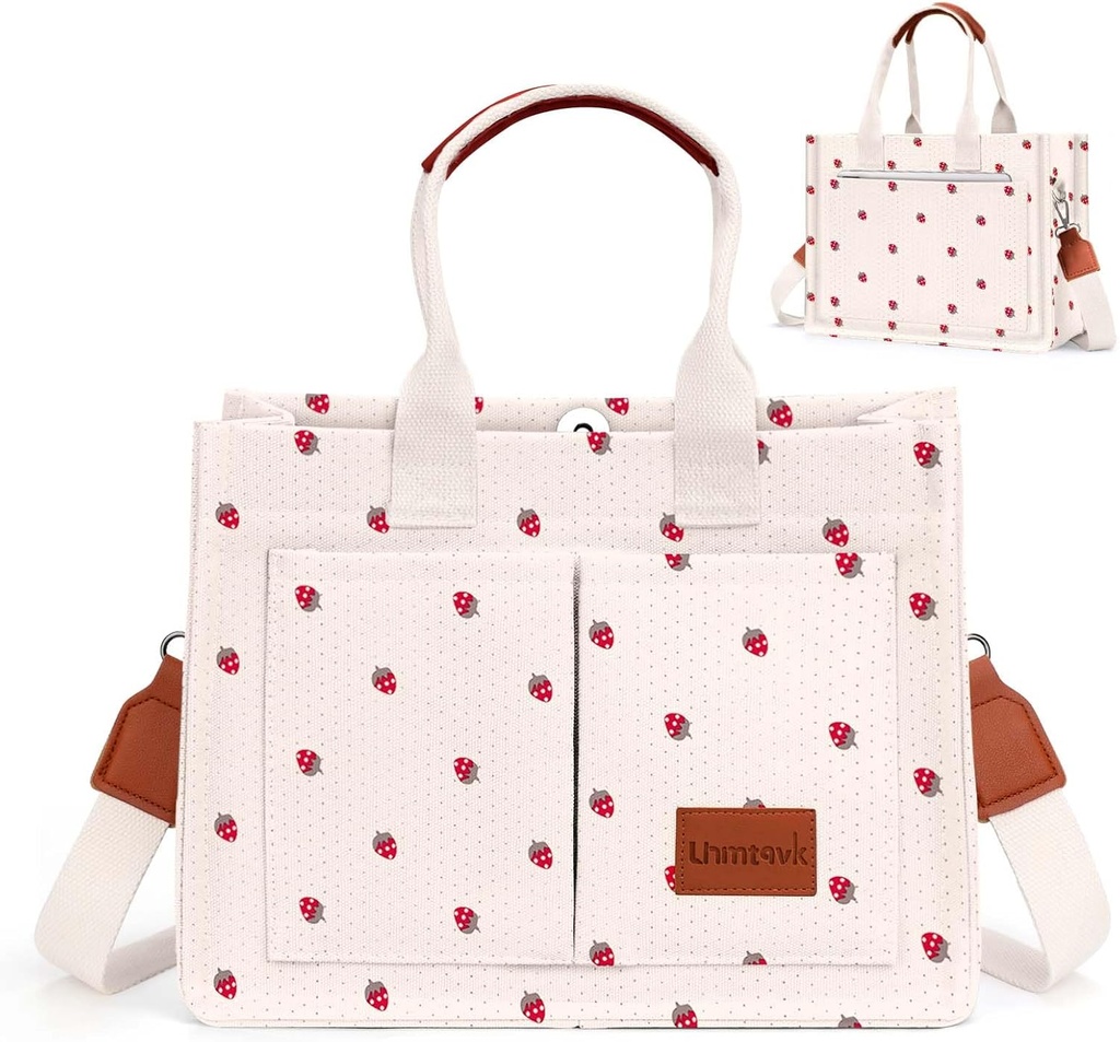 Canvas Tote Bag for Women, Large Work Purses Bible Tote