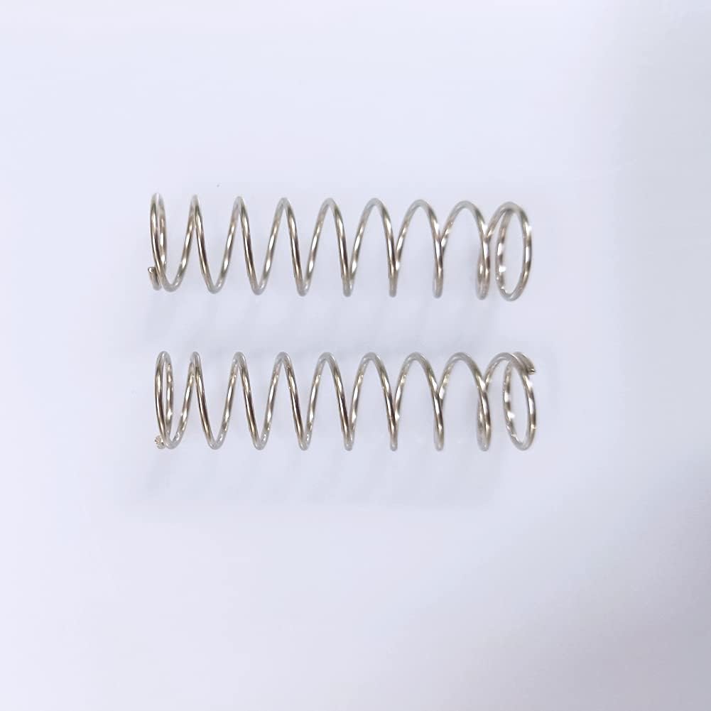 2-PACK Replacement Pruning Shear Spring (Length 2'' / Bore Diameter 3/8'') for Pruners, Trimming Scissors