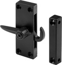 Prime-Line A 104 Die-Cast Black Right-Hand Sliding Screen Door Latch (Single Pack)