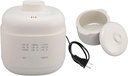 Electric Stew Pot, Small Slow Cooker 1QT, Smart Appointment, Ceramic Interior Pot, Automatic Multifunction Rice Cooker, Electric Stew for Home Kitchen