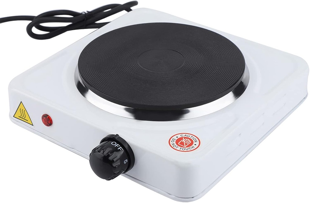 Electric Stove, 8.46x8.46x2.75in Energy Saving Electric Stove for Making Tea Coffee Milk Household 1000W 220 to 240V (US Plug 110V)