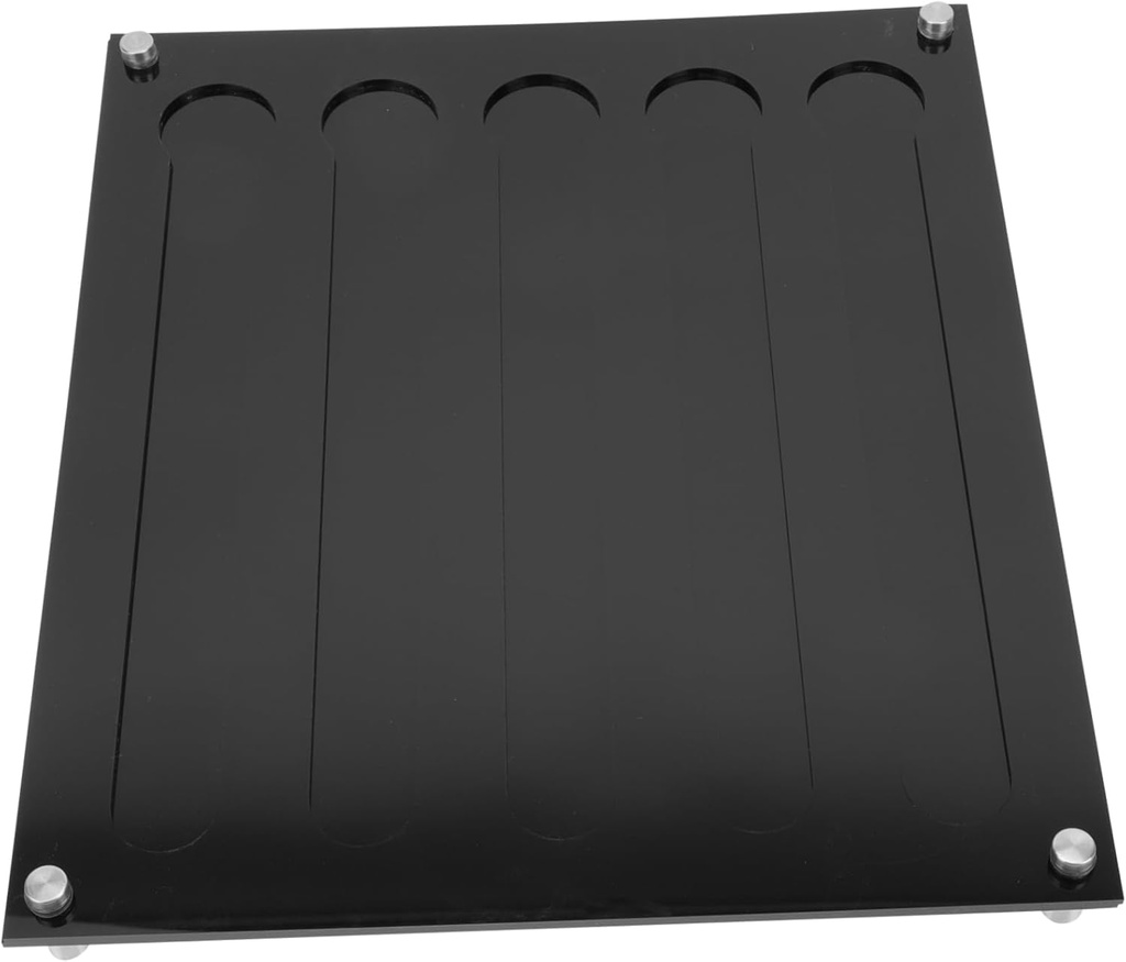 Wall-mounted Acrylic Coffee Capsules Storage Rack Transparent Coffee Holder for Home Installation Elegant Display for Espresso Machines Thick Design