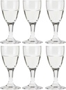 Toyo Sasaki Glass 33038 Sherry Glass, Pul-Ace Glass, 3.4 fl oz (90 ml), Set of 6, Durable Integrated Molding, Made in Japan, Dishwasher Safe, Stylish