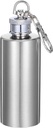 Flask Keychain: Small 2 Oz Stainless Steel Drinking Flask Keychain For Outdoor Adventures - Portable Drinking Bottle For Whiskey Wine Spirits