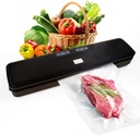 Flyfox Vacuum Sealer Machine - Strong, Multi-functional, and Fast Compact for Multi Food Storage with Low Noise, includes Vac, Sealer, Meat, Dry, Soft, 5 Modes with Vacuum Seal Bags, Black
