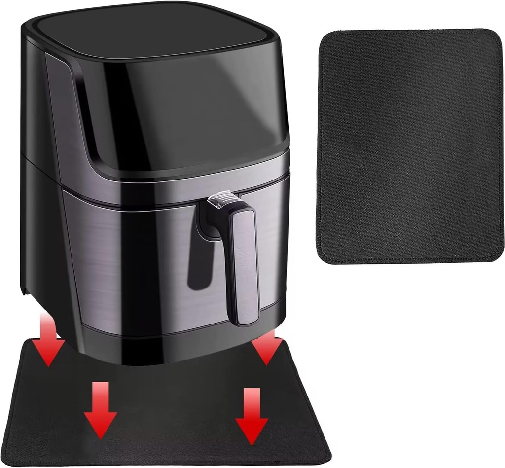 Heat Resistant Mat for Air Fryer,Heat Resistant Pad Countertop Protector Kitchen Appliance Mats with Sliding Function,Coffee Maker Mat for Countertops,Heat Proof Pat for Air Fryer,Blender,Toaster