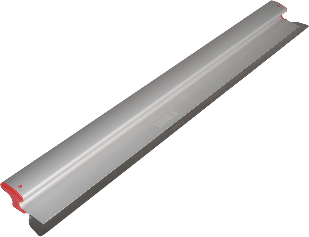 LEVEL5 48-Inch Skimming Blade | Precision 0.3mm German Stainless Steel Blade Insert (Replaceable), Ergonomic Aluminum Blade Profile | 4-948