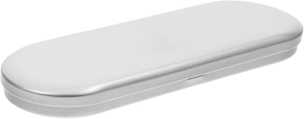 Luxshiny Portable Flatware Box, Travel Tableware Box Iron Silverware Storage Case Chopsticks Spoon Fork Utensils Containers for Outdoors Lunch Bag