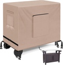 Kovshuiwe Outdoor Table Casing for 38 Inch Keter Unity XL Portable Outdoor Table, Bar Cart Cover for 36 inch Worktable, Waterproof Patio Dining Cart Cover- 36''L x 24''W x 35''H Khaki