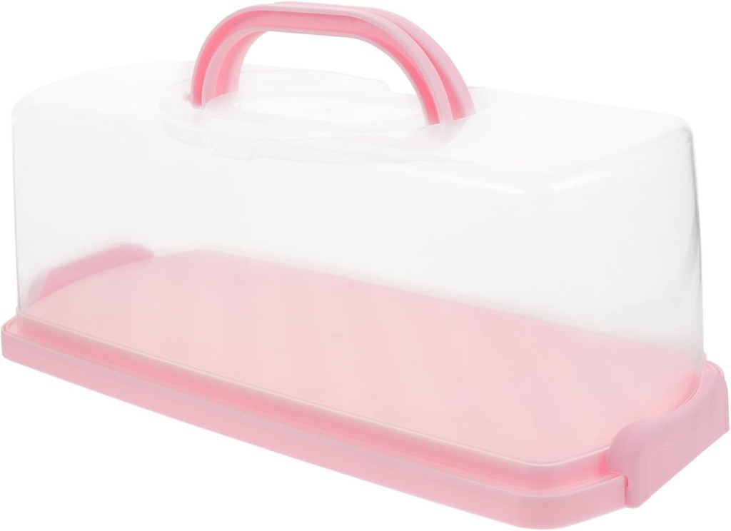LIFKOME Treat Boxes Lids Cake Carrying Case Handheld Cake Storage Box Outdoor Washable