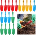Sibba 18PCS Hand Shovel Set Garden Trowel Digging Spade Shovel Gardening Tools Sand Shovels Mini Garden Shovels for Flower Soil Planting Succulent Bulb Transplanting, Lawn Yard Farm Home (Multicolor)