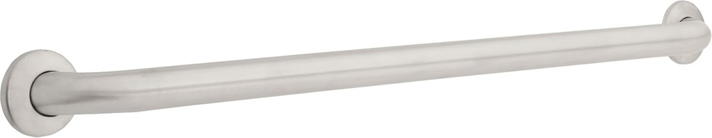 Franklin Brass (1-Pack) 36' ADA Grab Bar Concealed Screw Bathtub Handle Safety Grip in Stainless Steel 1-1/2' diameter Wall Mount Shower Assist Handicap 5636