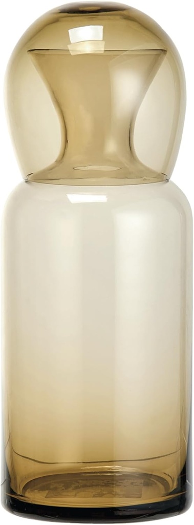 Bloomingville Glowing Glass Carafe Set, Amber