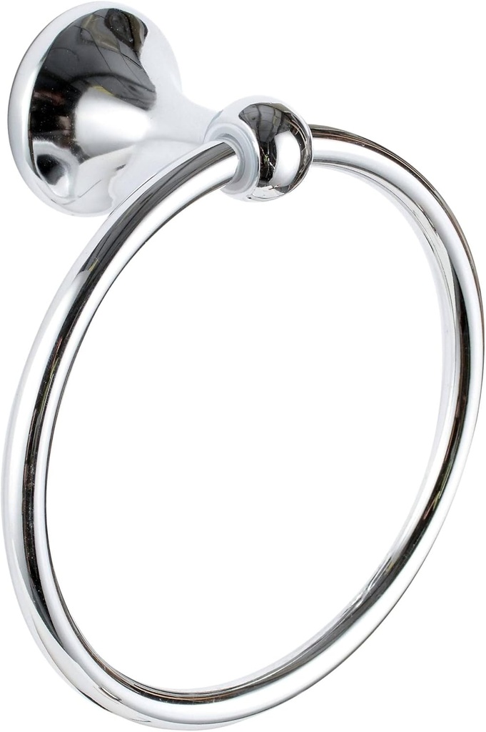 SURE-LOC VT-TR1 26 Ventura Bath Series Towel Ring, Polished Chrome