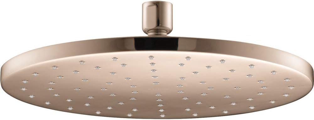 Kohler K-13689-RGD Round Rainhead w/Katalyst Air-Induction Spray Rose Gold