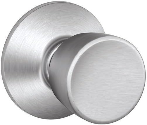 Schlage F10BEL626 Bell Passage Knob, Satin Chrome