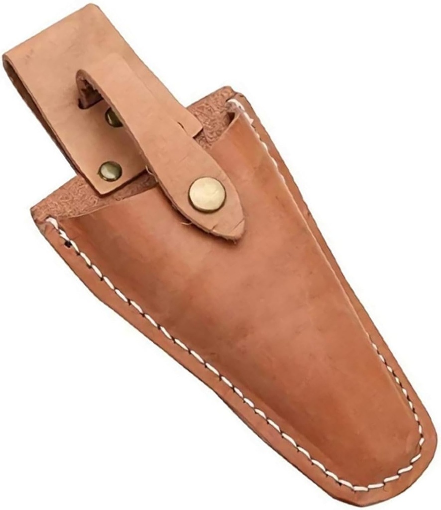 Pruner Holster, Pliers Holster, 1Pc Leather Hand Pruner Sheath Garden Pliers Scissors Holder with Snap Gardening Case Pouch Bag for Gardening Pruning Shears