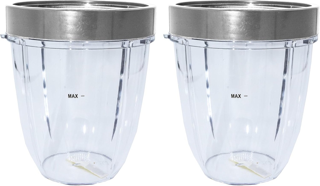 Blendin Replacement Parts, Compatible with Nutribullet 600 and 900 Watts Blender Juicer Only (2 Short 2 Lip Rings)