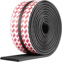 Baby Proofing Edge Corner Protector, 16.4 ft Edge Guards Padding with 3M Adhesive, Extra-Wide Soft NBR Rubber Foam Padding, Furniture,Sharp Edge Safety Corner Edge Bumper Guard-Black