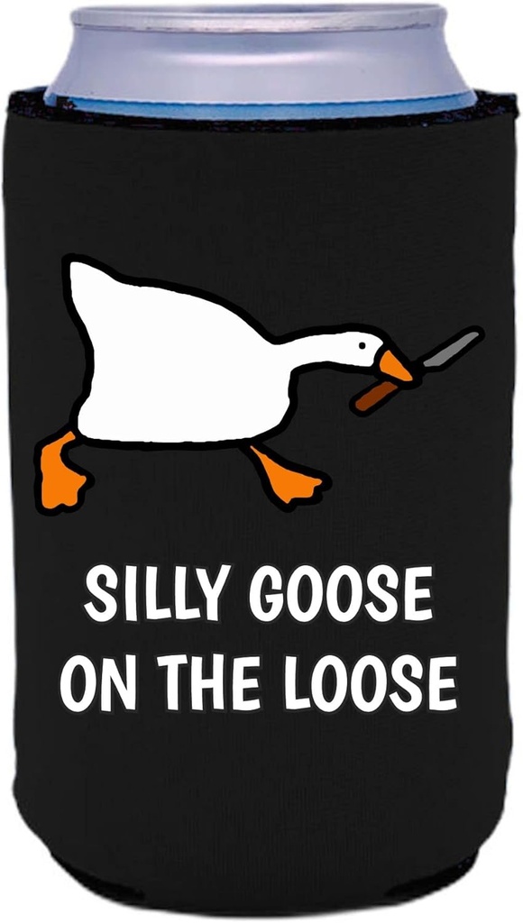 Silly Goose On The Loose Can Coolie (Black)