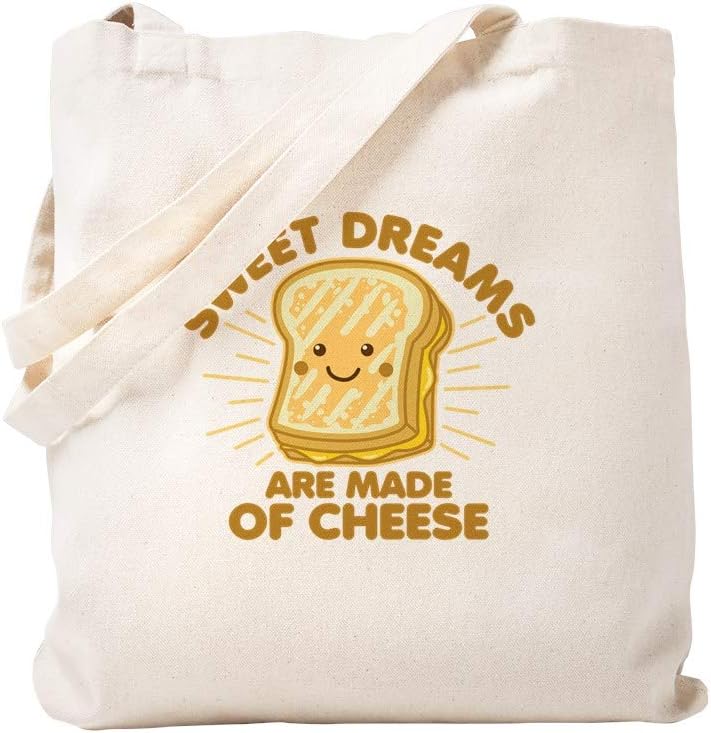 CafePress Tote Bag Natural Canvas Tote Bag, Reusable Shopping Bag