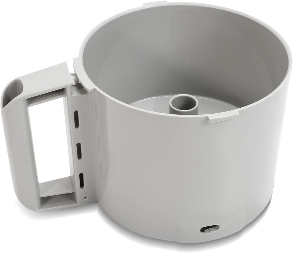 112204S Cutter Bowl Compatible with Robot Coupe R2 Bowl, Food Processor Gray Bowl Compatible with Robot Coupe R2 3L Gb, R2 DICE, R2 Dice, R2B, R2N