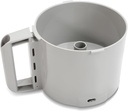 112204S Cutter Bowl Compatible with Robot Coupe R2 Bowl, Food Processor Gray Bowl Compatible with Robot Coupe R2 3L Gb, R2 DICE, R2 Dice, R2B, R2N