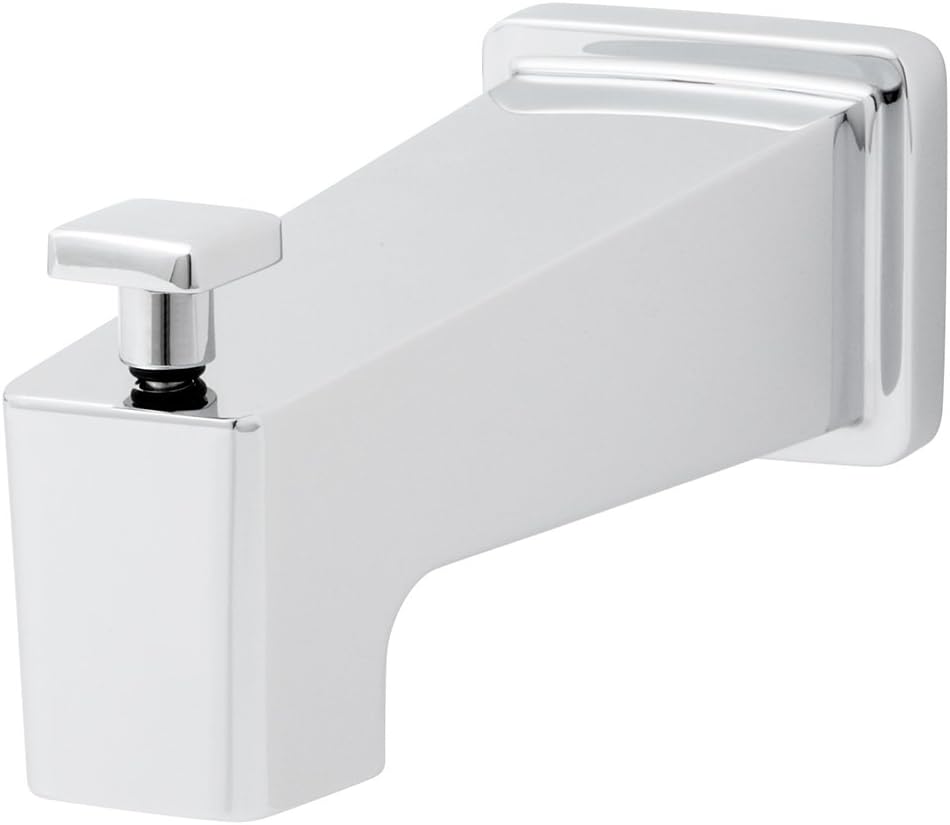 Speakman S-1569 Kubos Bathtub Spout with Diverter for Stylish Bathroom Décor, Polished Chrome