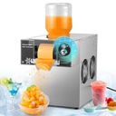 Snowflake Ice Machine, 265LBS/24H 750W Shaved Ice Machine, Rapid Cooling, Food-Grade Stainless Steel Material, Snowflake Ice Maker for Dessert, Ice Cream,Suitable for Party＆Commercial Use