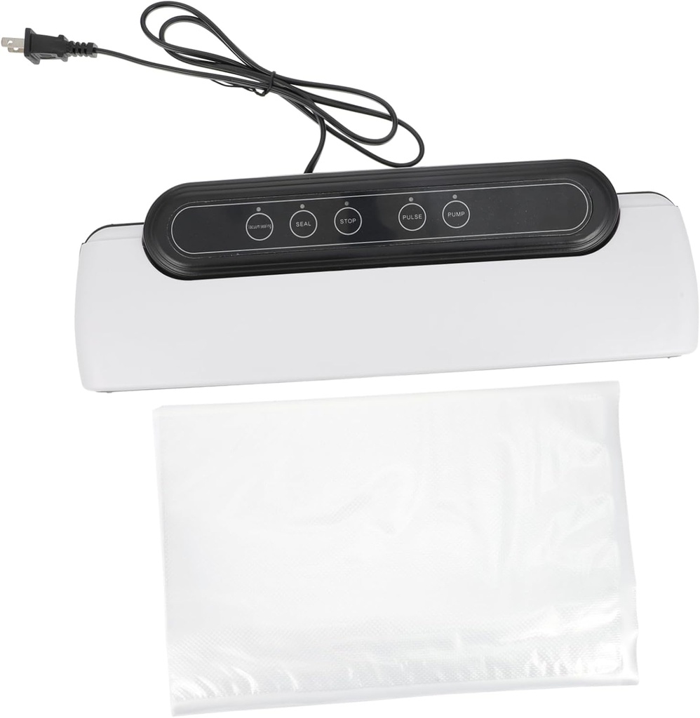 1set Vacuum Sealer Machine Automatic Food Packing Device for Home Commercial Use Energy Efficient Simple Operation Keeps Food Fresh Voltage