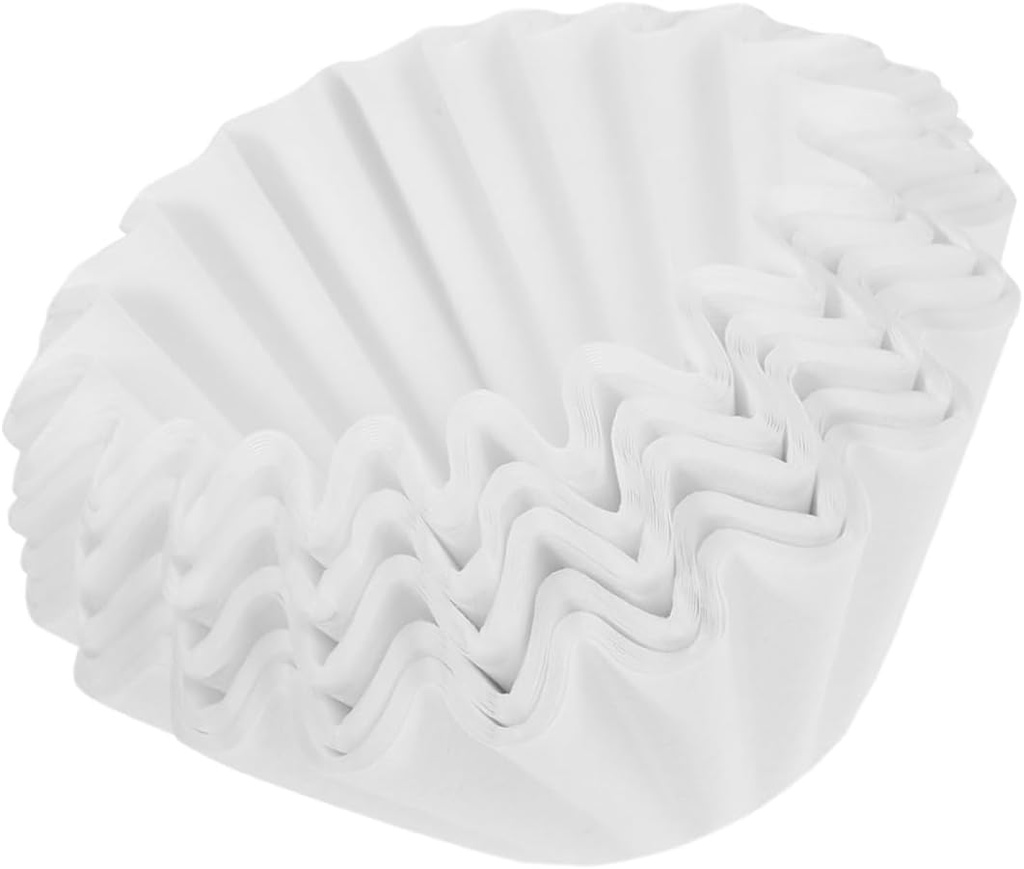 PRETYZOOM 100pcs Coffee Makers Filters Paper Filter Cups for Drip Coffee Espresso Tea Tasting