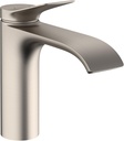 hansgrohe Vivenis Modern 1 1-Hole Bathroom Sink Faucet in Brushed Nickel, 75020821