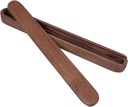 PRETYZOOM Portable Wooden Chopsticks Set with Case Black Walnut Travel Utensils Reusable and Lightweight for Outdoor Dining and Personal Use