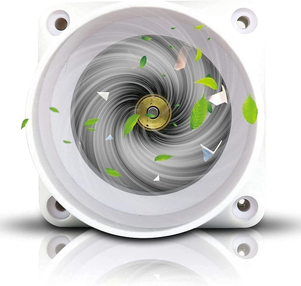 2 Inch Duct Fan 6W 50Mm 12V Exhaust Fan 4 Inch 8W 13W Small Mini Ventilation Fan for Bathroom Hydroponic Grow Tent Pet Room Ventilation Air Circulation (Color : Normal Power, Size : 50mm-6w)