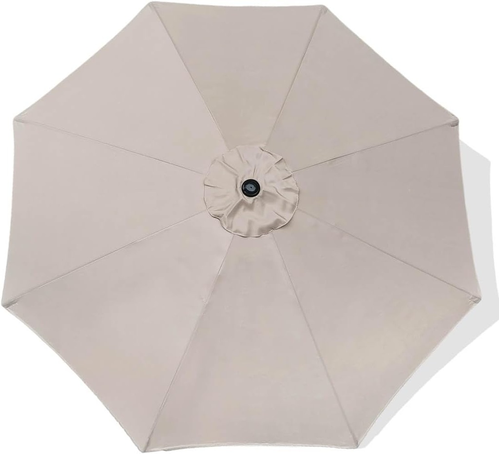 ontheway Patio Umbrella Enhanced Replacement Canopy Market Table 8 Ribs Umbrella Canopy