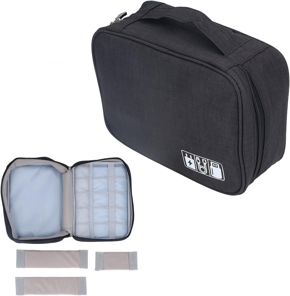 Cyrank Coffee Maker Storage Bag, Coffee Machine Travel Case, Multifunctional Travel Storage Bag For Outdoor, Black