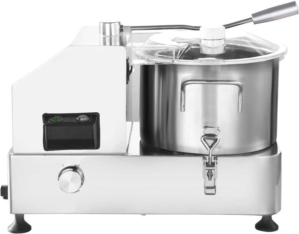 Commercial Food Processor - Variable Speed Control Kitchen Chopper | Large Capacity Onion Chopper, Large Capacity Chopping Machine for Potatoes Carrots
