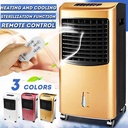 Air Cooler for Home Office Evaporative Coolers 70W Portable Home Air Conditioner Conditioning Fan Humidifier Purifier Heating Cooling System Air Cooler Fan with Remote Control Gold (Color : (White
