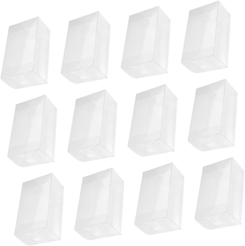 12pcs Dessert Boxes Ice Cream Packaging Box Cupcake Holders Cake Carrier for Hotel