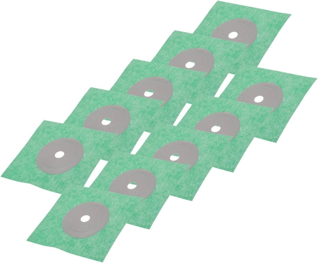 Repa Market 10 Pack 'Hidrotape T' 3/8'' to 1-1/8'' Waterproofing Sleeve - Pipe Seal - Pipe Wrap - Waterproofing Material for Shower/Bathroom/Drain Pipes - Fabric Base with Rubber Polymer Guard